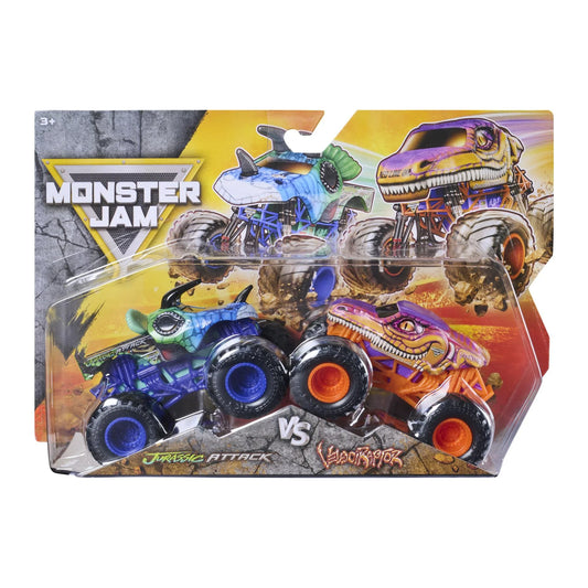 1:64 Jurassic Attack vs. Velociraptor - Duo Series 36