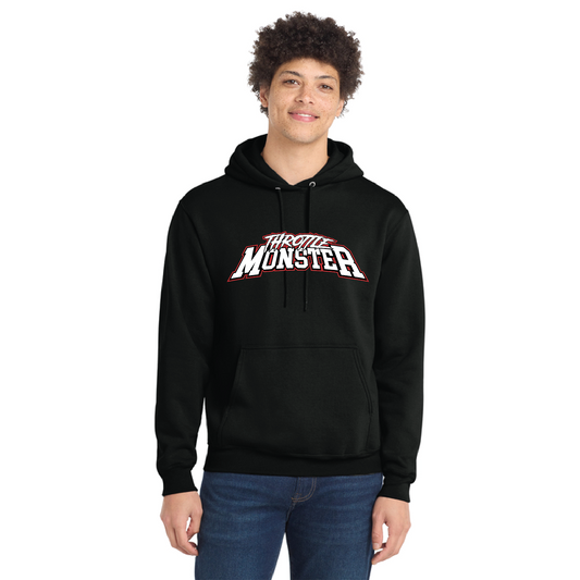 Adult Team Throttle Monster Black Hoodie