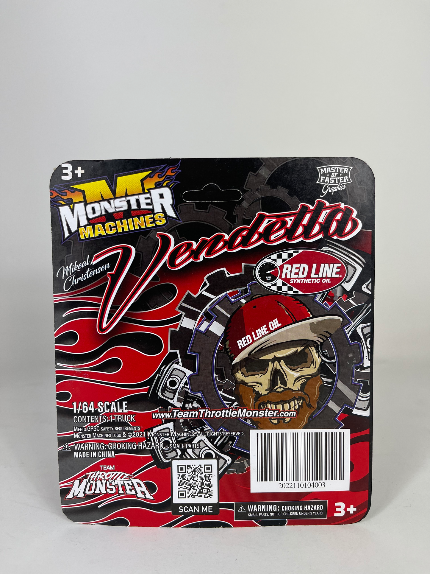 Vendetta Monster Truck Toy 1:64