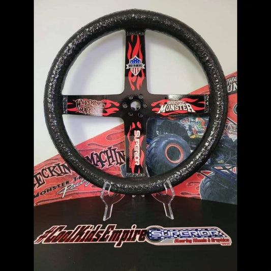 Wrecking Machine Steering Wheel