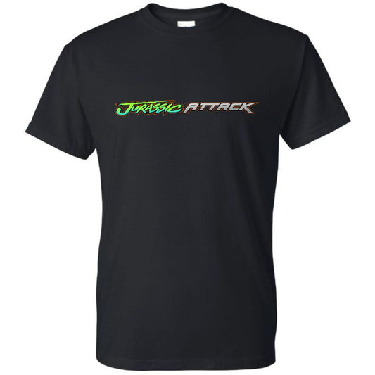 Adult Jurassic Attack Black Shirt
