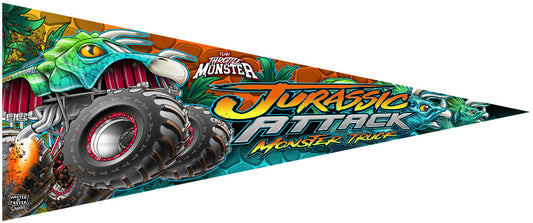 Jurassic Attack Pennant