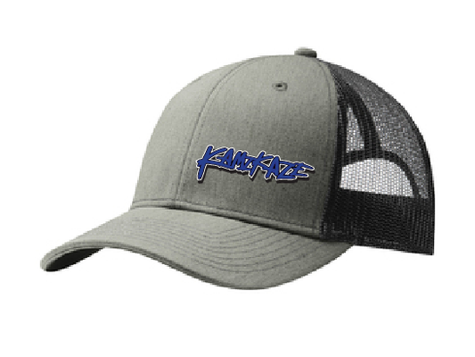 Kamikaze Grey Black Hat