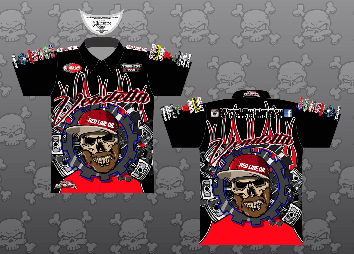 crew shirt vendetta