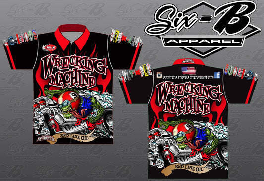 crew shirt wrecking machine
