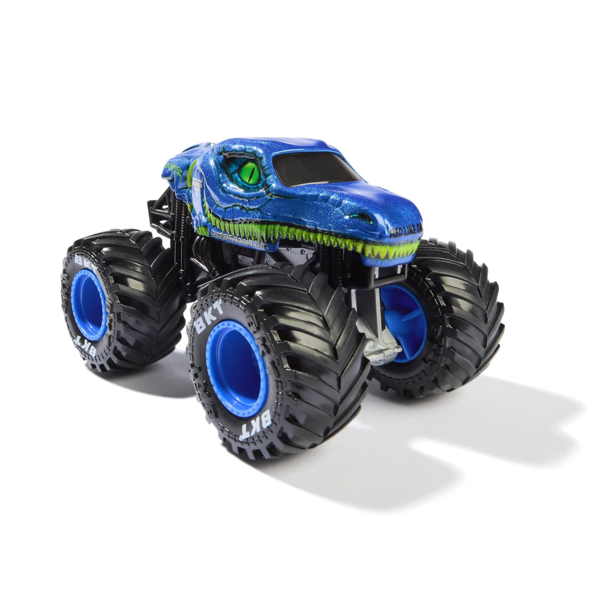 Velociraptor Blue Spin Master Monster Truck Toy 1:64