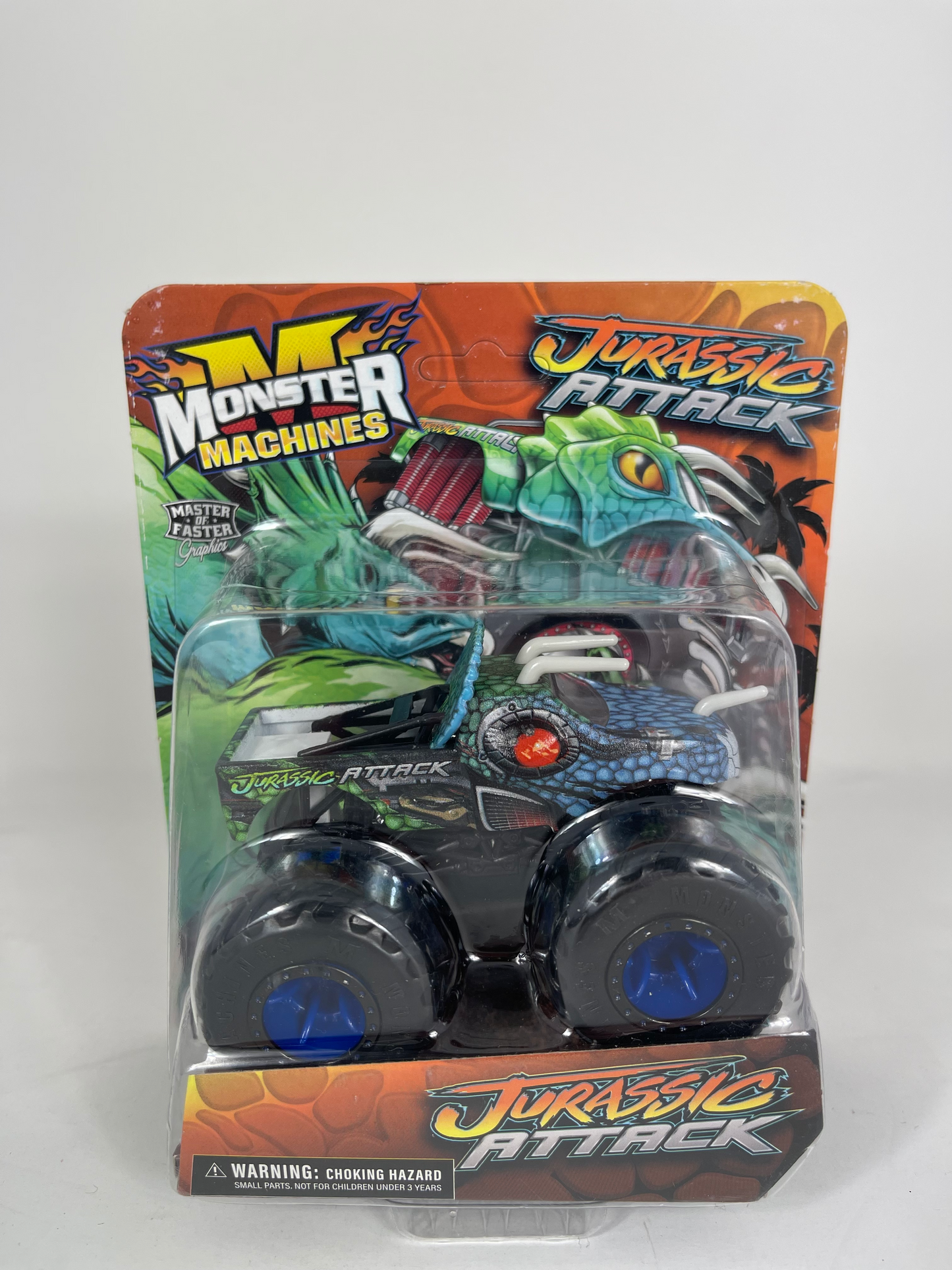 Jurassic Attack Monster Truck Toy 1:64