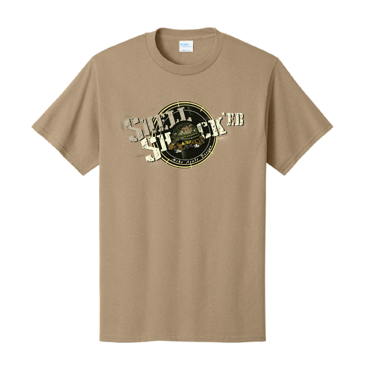 Adult Shell Shock'ed Tan Shirt