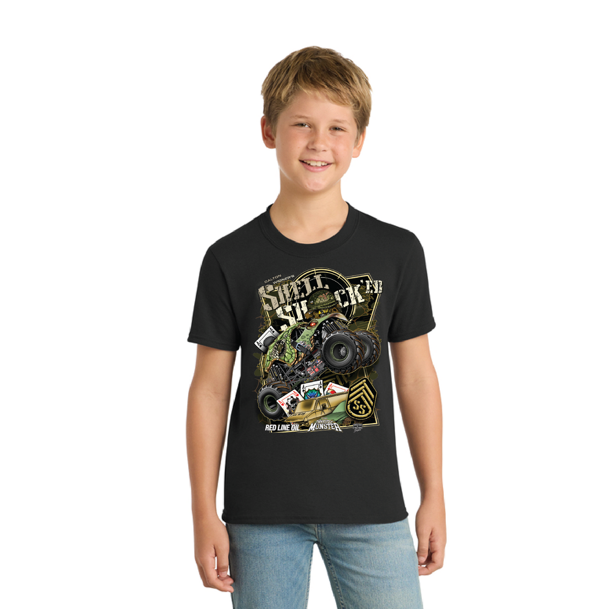 Kid's Shell Shock'ed Black Shirt
