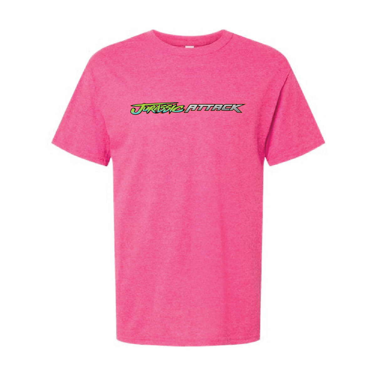 Kid's Jurassic Attack Pink Shirt