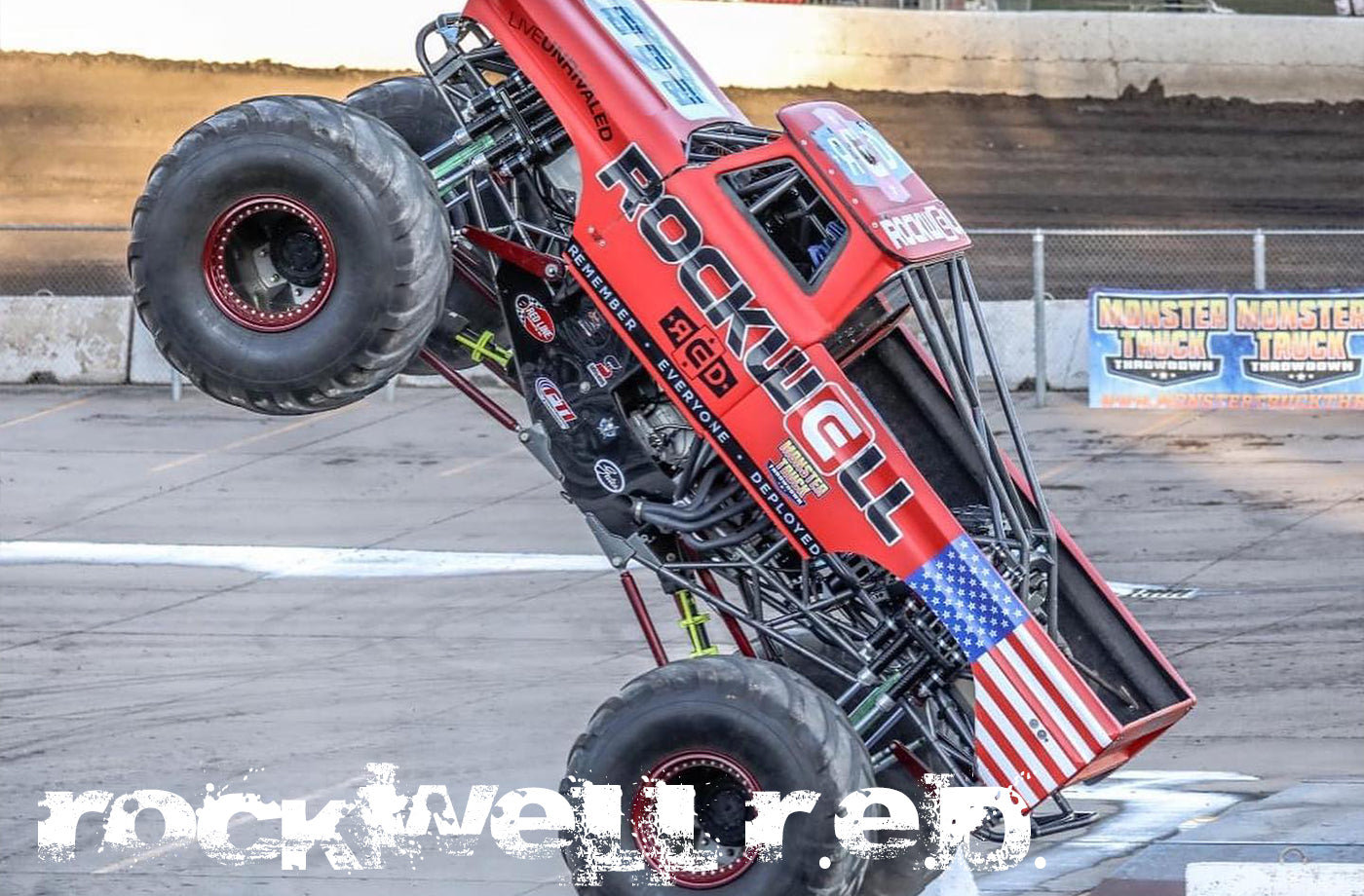 Rockwell RED Monster Jam Truck