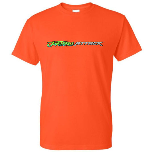 Kid's Jurassic Attack Orange Shirt