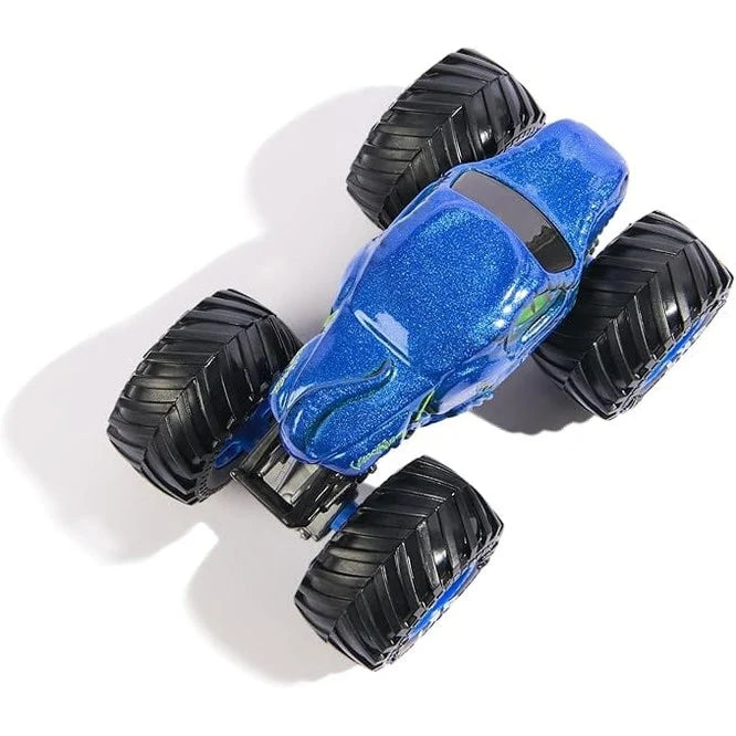 Velociraptor Blue Spin Master Monster Truck Toy 1:64
